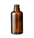Glasflasche 50 ml braun – Leere Flasche 18mm | Beauty Verpackung