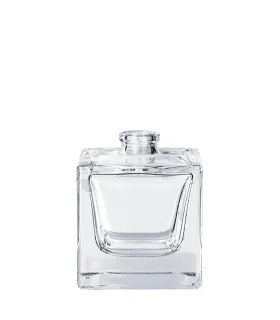 Leere Duftglasflasche 30 ml quadratisch mit FEA15 Gewinde