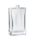 Leere Parfumflasche aus Glas 100 ml in rechteckiger Form