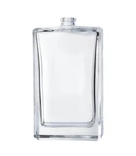 Transparenter Glasflakon 100 ml für Parfum mit FEA15 Gewinde