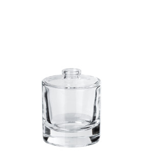 Transparente Parfumflasche 30 ml mit rundem Boden