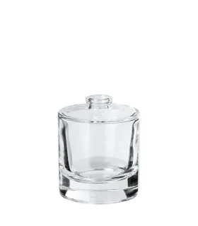 Transparente Parfumflasche 30 ml mit rundem Boden