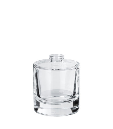 Transparente Parfumflasche 30 ml mit rundem Boden