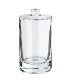 Klare runde Parfümglasflasche 100 ml ohne Verschluss zum Befüllen