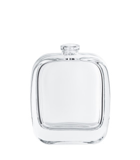 Leere Duftflasche 50 ml aus klarem Glas für Parfum