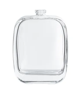 Leere Duftflasche 100 ml aus klarem Glas für Parfum