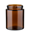 150 ml Glastiegel braun 56/400