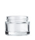 Leerer Klarglas Tiegel 51/400 für Salben und Pflegeprodukte