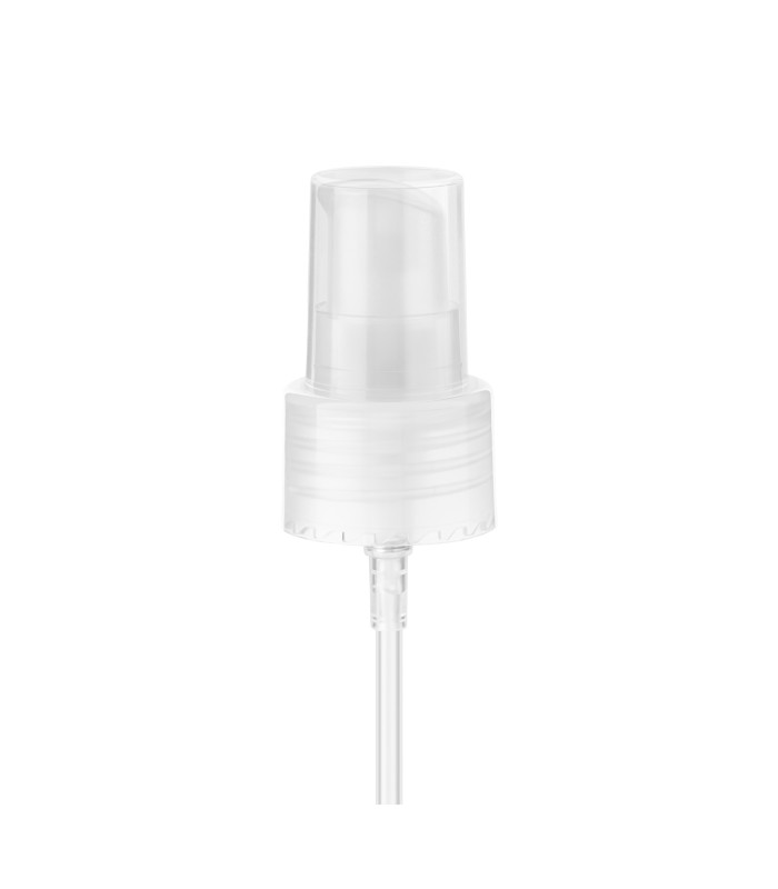 Dosierpumpe 24/410 PP transparent - für Flaschen DIN 24 mm