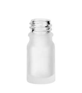 Leere Glasflasche 5 ml mit Gewinde 18/415 für Muster Proben
