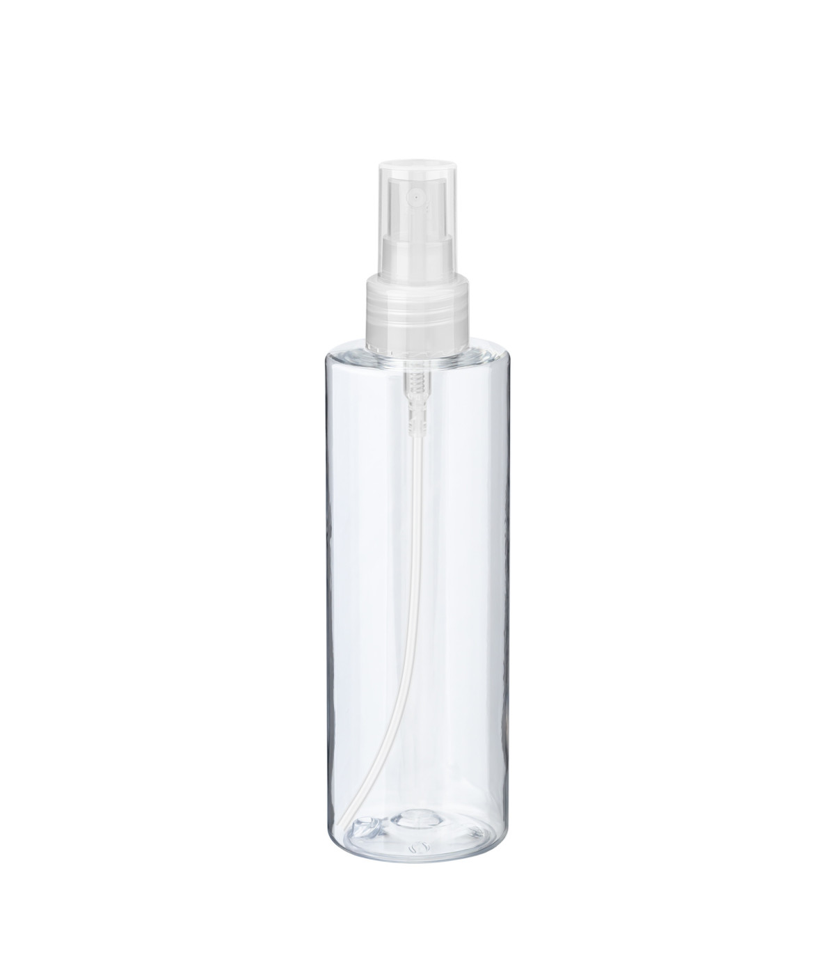 PET-Flasche 200 ml mit transparentem Zerstäuber