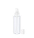 PET-Flasche 100 ml transparent mit transparenter Pumpe