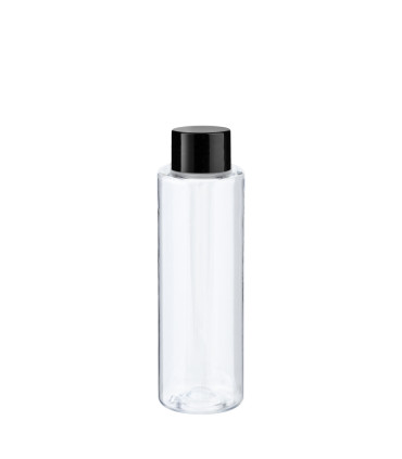 Leere PET Kosmetikflasche transparent