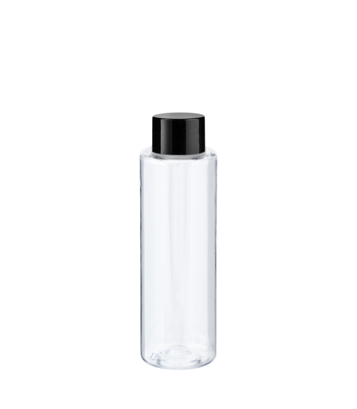 Leere PET Kosmetikflasche transparent