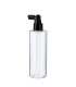 PET-Flasche 200 ml transparent mit schwarzem Zerstäuber [2]
