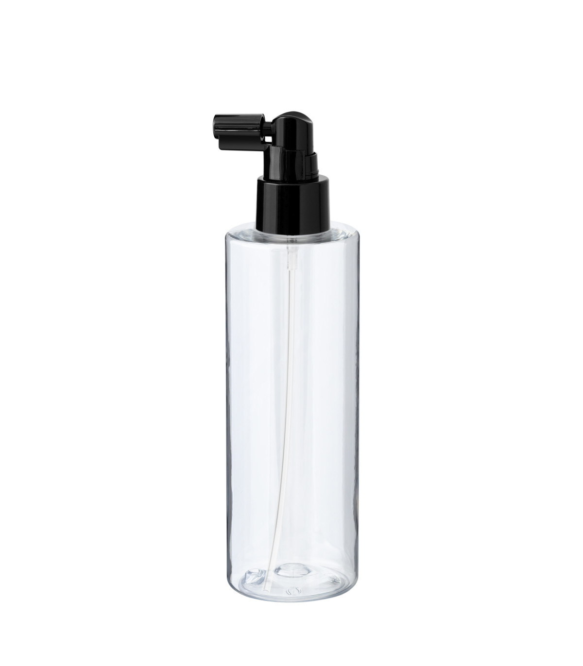PET-Flasche 200 ml transparent mit schwarzem Zerstäuber [2]