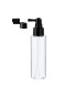 PET-Flasche 100 ml transparent mit schwarzem Zerstäuber [2]