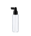 PET-Flasche 100 ml transparent mit schwarzem Zerstäuber [2]