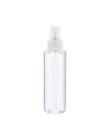 PET-Flasche 100 ml transparent mit transparentem Zerstäuber [2]
