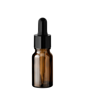 Braunglasflasche 10 ml mit Pipette – Tropfflasche für Öle & Seren