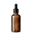 Glasflasche 50 ml braun mit schwarzer Pipette [4]