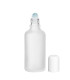 Leere 50ml Glasflasche satiniert klar Roll-on – Ideal für Parfüm & Öle