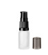 Glasflasche farblos satiniert 10 ml mit schwarzer Pumpe | Leer kaufen