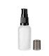 Glasflasche 30 ml klar matt mit schwarzer Dosierpumpe | Leer kaufen