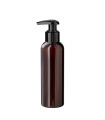 PET-Flasche 150 ml braun mit schwarzer Pumpe [2]