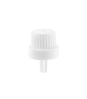 Tropfeinsatz 18 mm mit weißem Schraubverschluss [2]