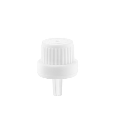 Tropfeinsatz 18 mm mit weißem Schraubverschluss [2]