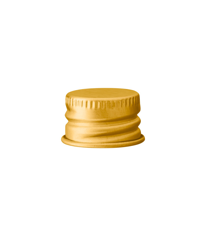 18 mm Aluminium Schraubverschluss gold | Beauty Verpackung