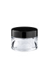 Kosmetiktiegel 30ml Glas klar – Edler Glastiegel mit ABS-Deckel
