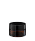 Glastiegel 20 ml braun mit schwarzem ABS-Deckel und Zwischendeckel