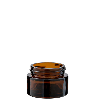 15 ml Braunglastiegel 40/400 – Perfekt für Kosmetik