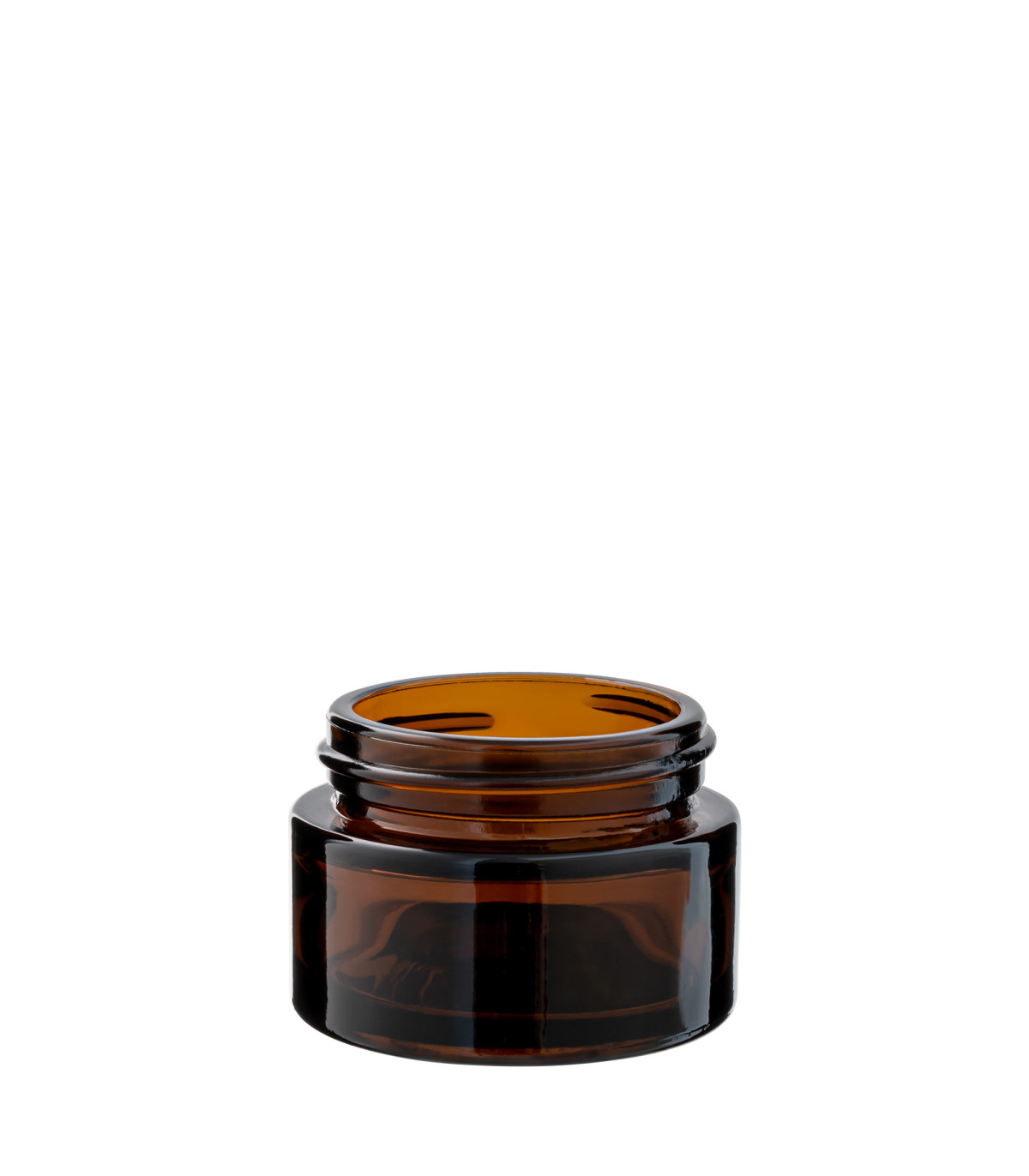 15 ml Braunglastiegel 40/400 – Perfekt für Kosmetik
