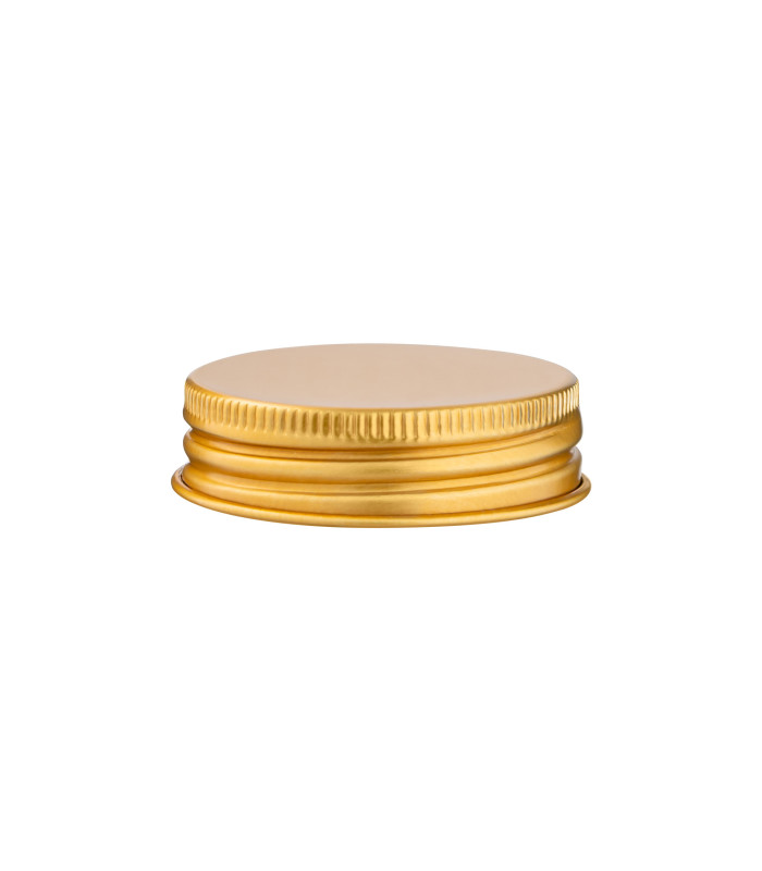 Aluminium Schraubverschluss gold 41/400 – für Kosmetikverpackungen