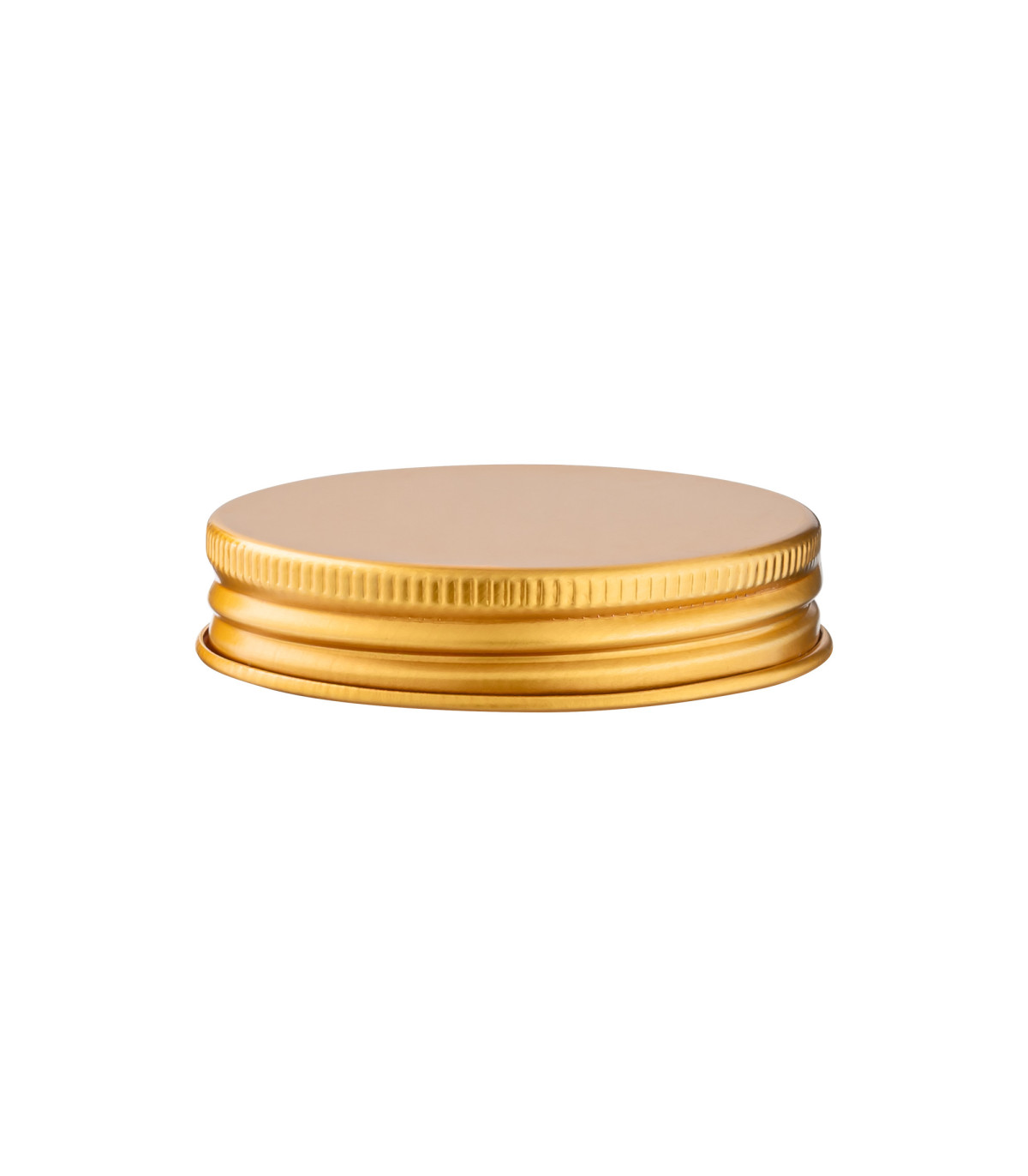 47/400 Aluminium Schraubverschluss gold – Ideal für Glastiegel
