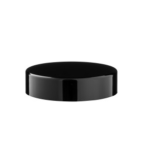 48/400 ABS-Schraubdeckel schwarz für Glastiegel & Cremedosen | DIN 48