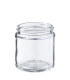 120 ml Glastiegel klar 56/400 – Ideal für Kosmetik und Kerzen | leer