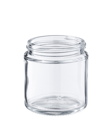 120 ml Glastiegel klar 56/400 – Ideal für Kosmetik und Kerzen | leer