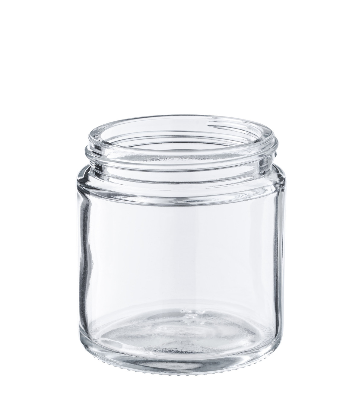 120 ml Glastiegel klar 56/400 – Ideal für Kosmetik und Kerzen | leer