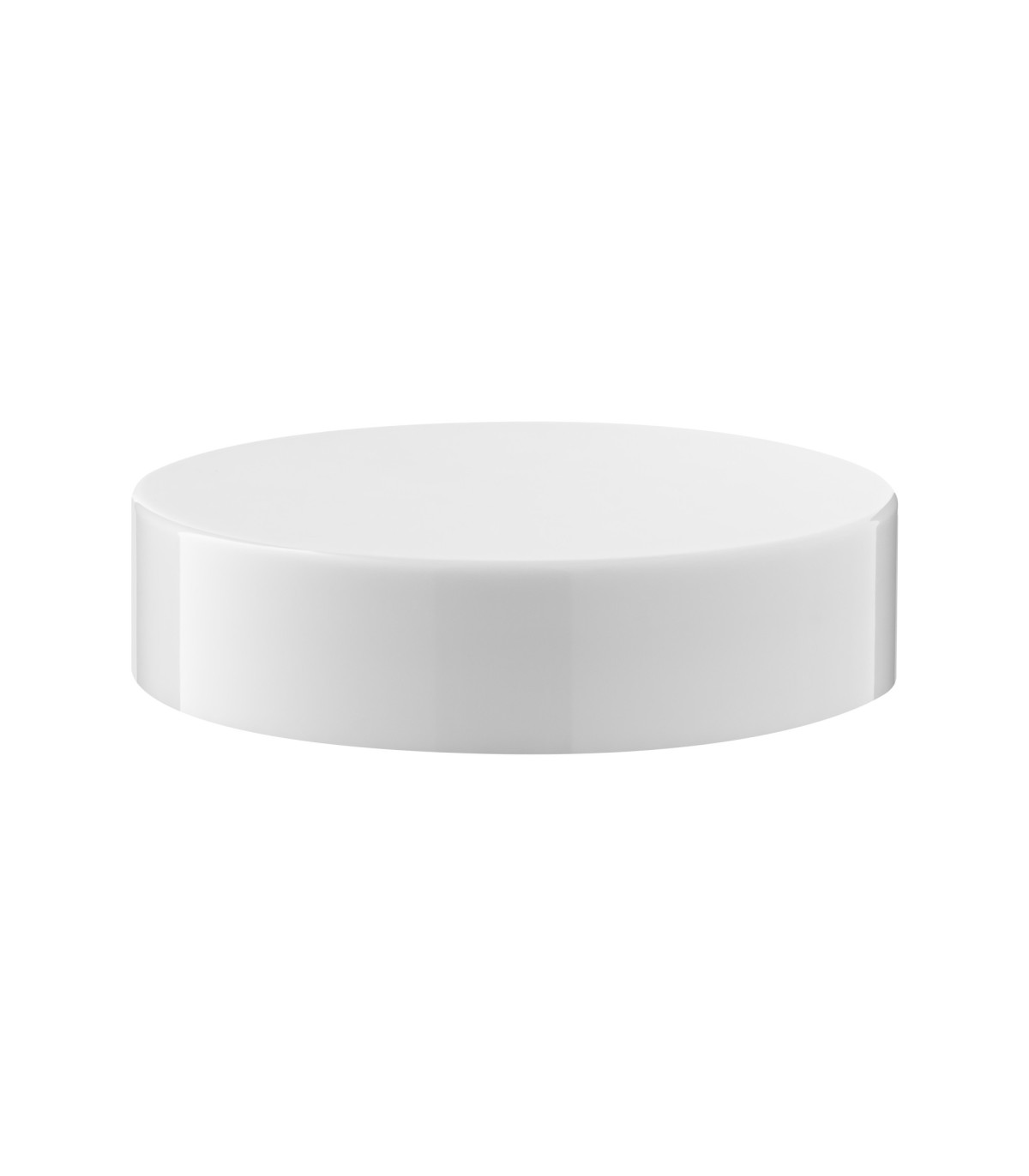 56/400 ABS-Schraubdeckel weiß für Glastiegel & Cremedosen - DIN 56 mm