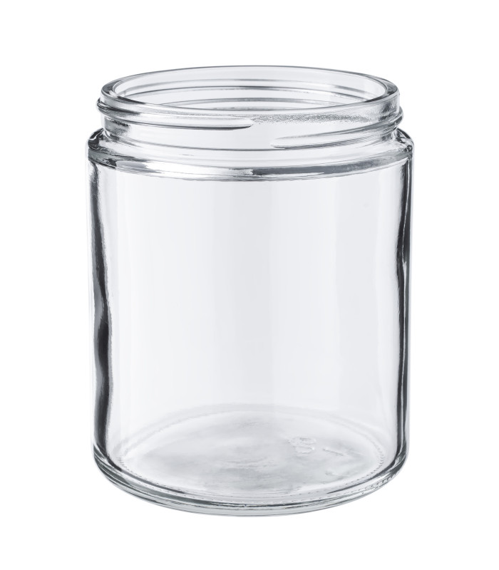 250 ml Glastiegel Farblos – Nachhaltige Verpackung kaufen