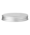69/400 Aluminium-Schraubdeckel silber