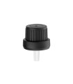 Tropfeinsatz 18 mm mit schwarzem Schraubverschluss [2]
