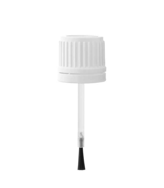 18 mm Schraubverschluss mit Pinsel 55 mm weiß | Beauty Verpackung