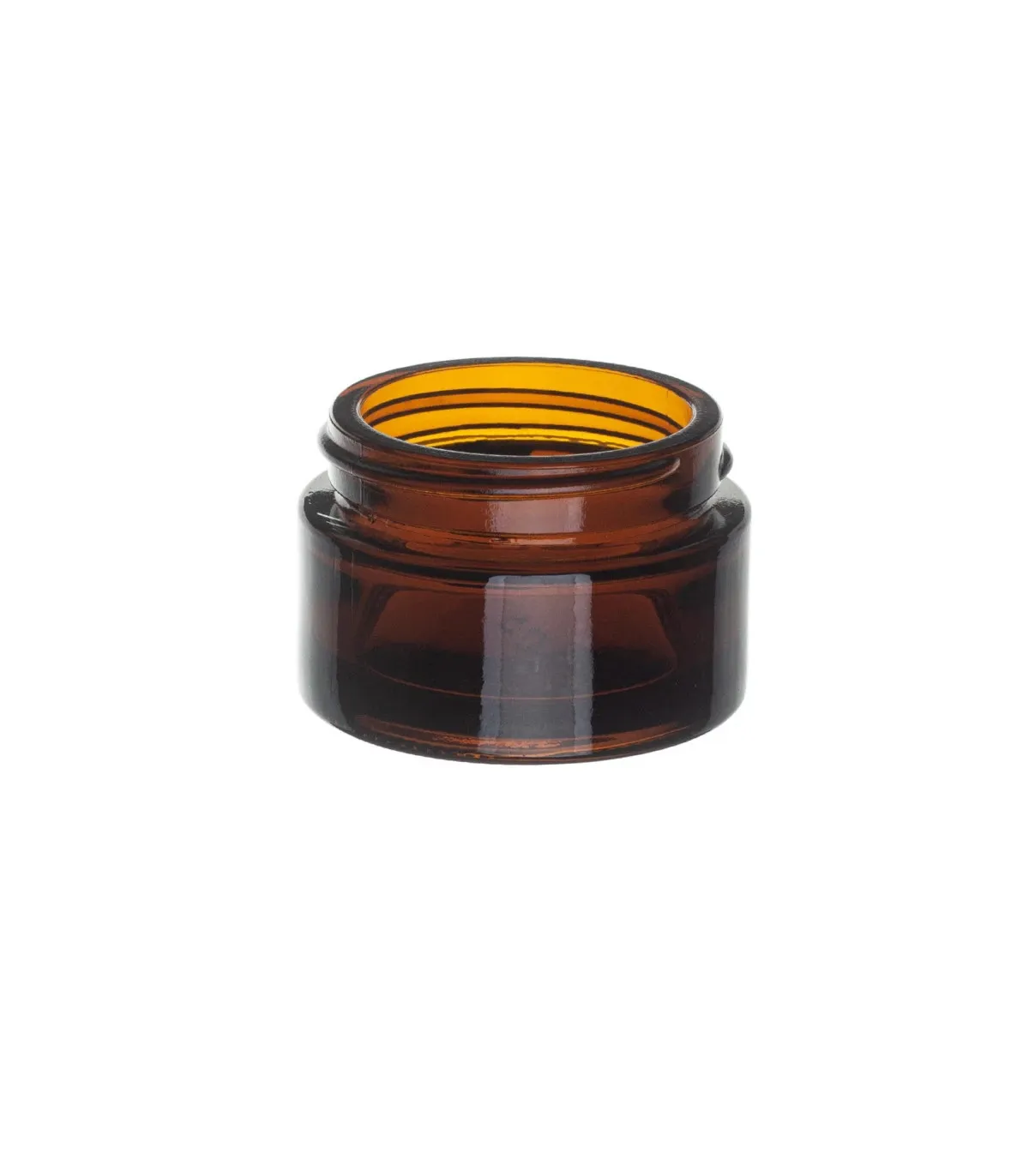 15 ml Braunglastiegel 40/400 – Perfekt für Kosmetik