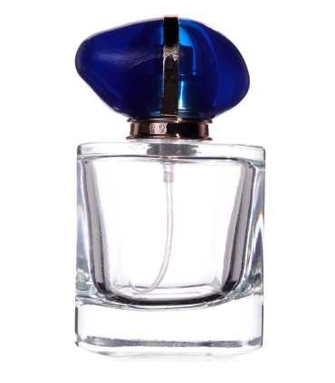 Klare Parfümglasflasche 50 ml LUNA| Glasflakon - Leer zum Befüllen
