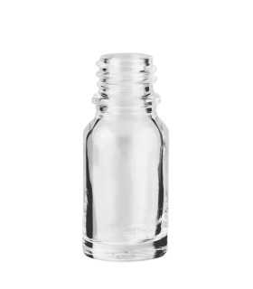 10 ml Glasflasche farblos